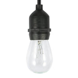 48ft Outdoor String Light Waterproof Patio String Lights Bulbs String & Fairy Lights - Tophatter Daily Deals