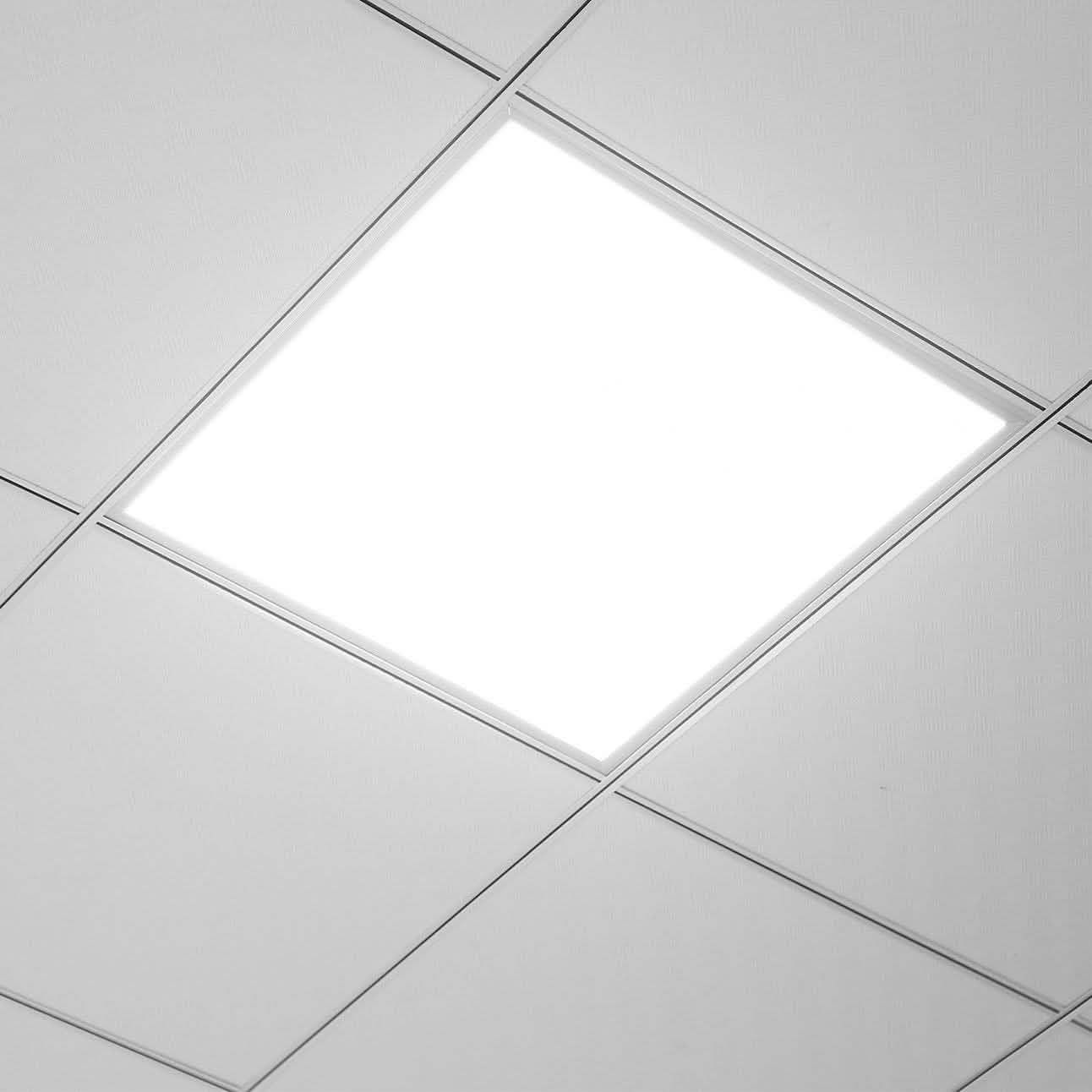 48W 2×2FT LED Panel Light 3200LM Indoor Lighting - Tophatter Daily Deals