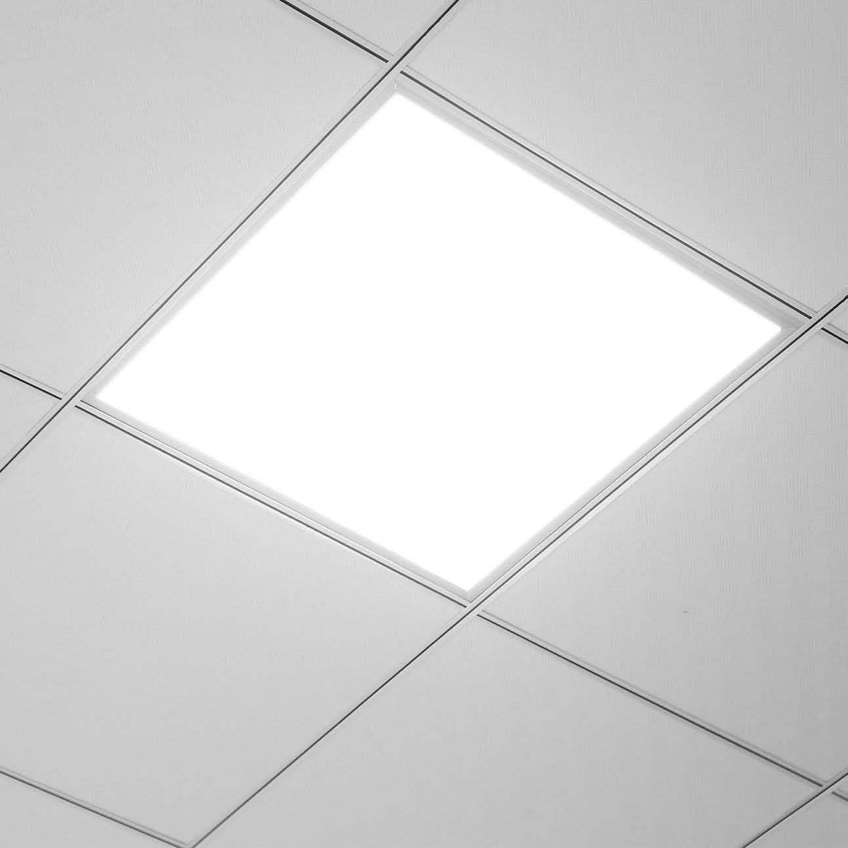 48W 2×2FT LED Panel Light 3200LM Indoor Lighting - Tophatter Daily Deals