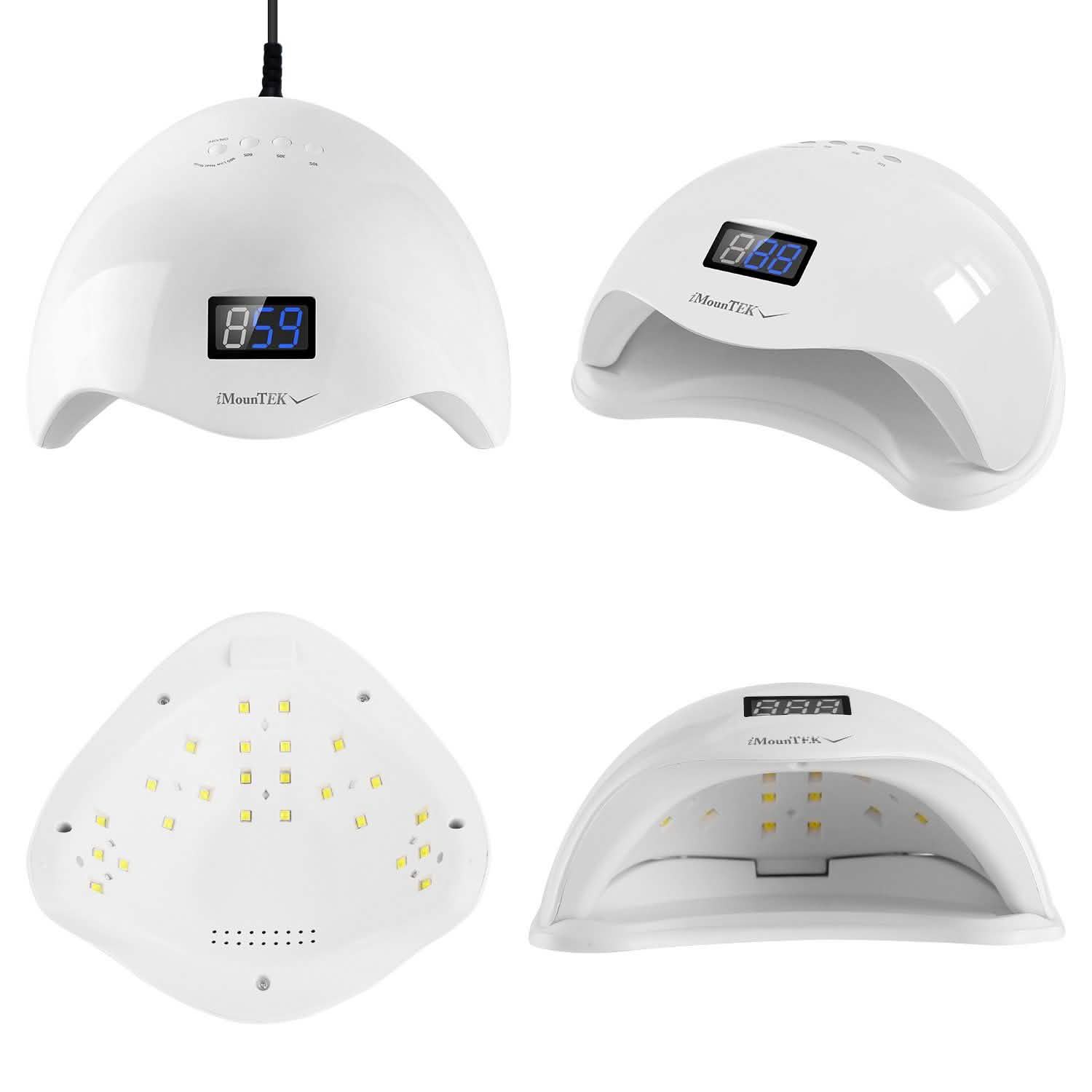 48W UV LED Nail Lamp Gel Polish Nail Dryer Beauty & Personal Care - Tophatter Daily Deals