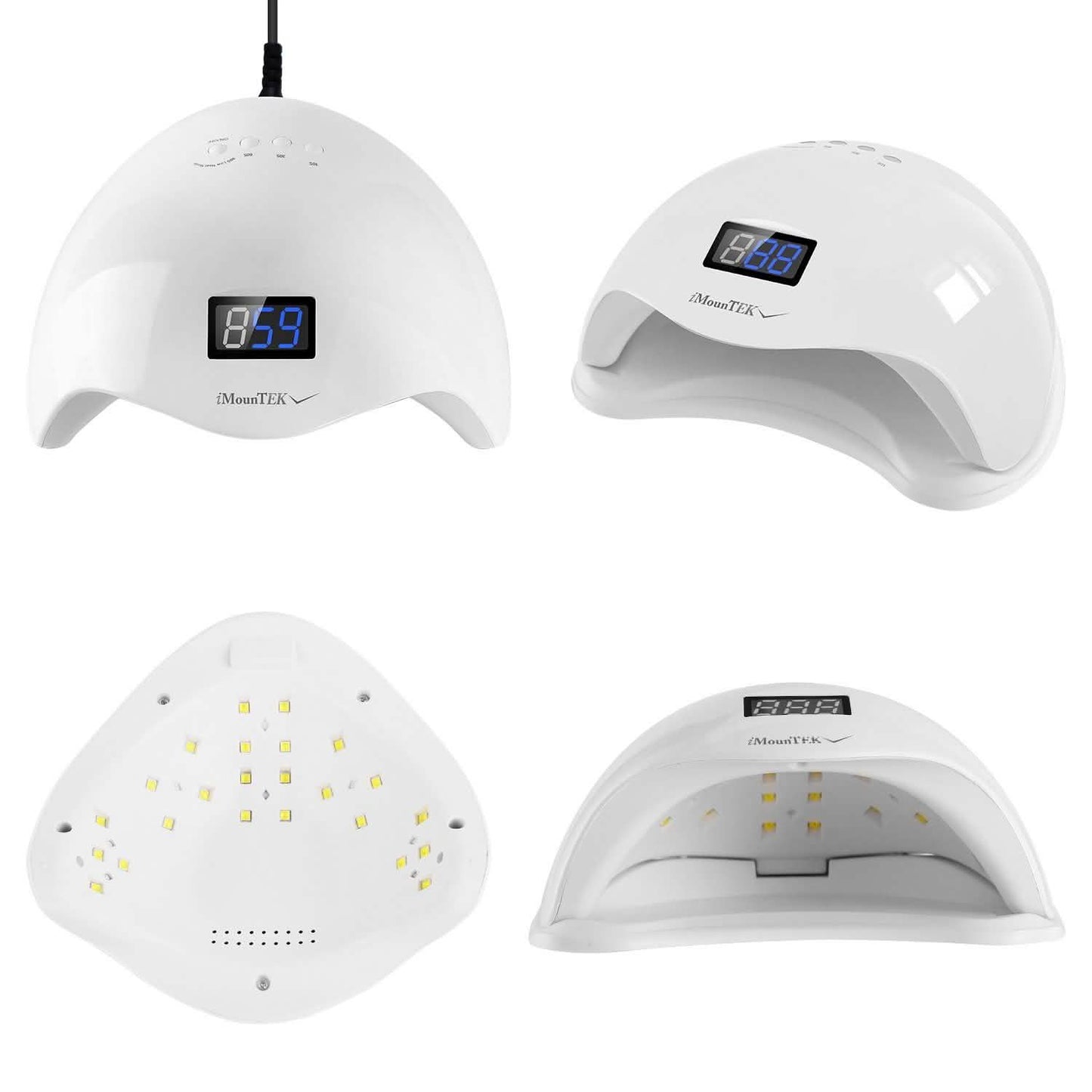 48W UV LED Nail Lamp Gel Polish Nail Dryer Beauty & Personal Care - Tophatter Daily Deals