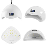 48W UV LED Nail Lamp Gel Polish Nail Dryer Beauty & Personal Care - Tophatter Daily Deals