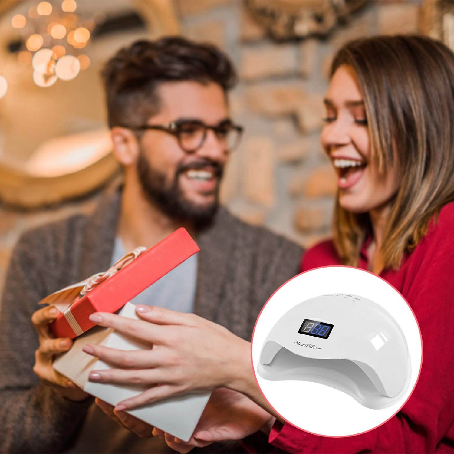 48W UV LED Nail Lamp Gel Polish Nail Dryer Beauty & Personal Care - Tophatter Daily Deals