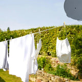 49 Ft. Retractable Clothesline Rope Storage & Organization - Tophatter Daily Deals