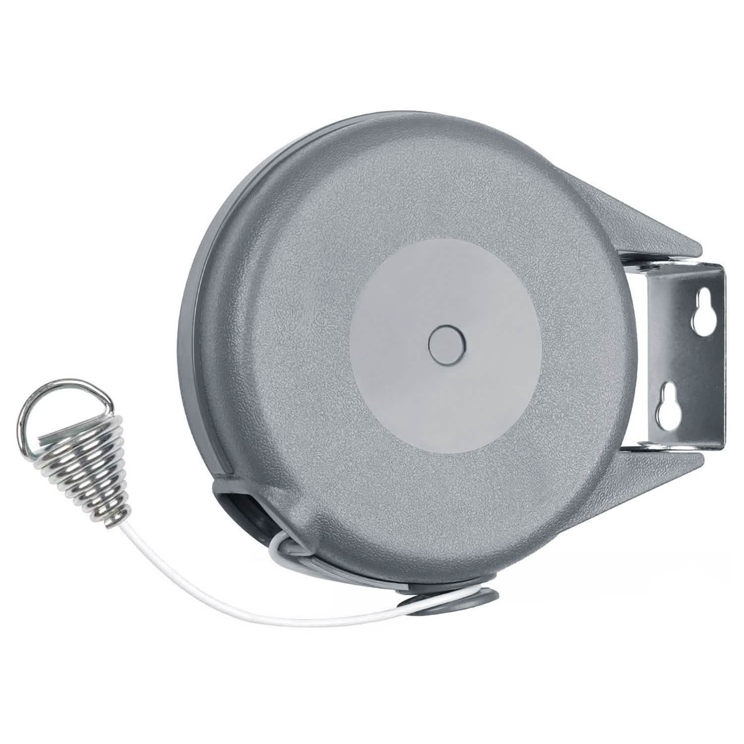 49 Ft. Retractable Clothesline Rope Storage & Organization - Tophatter Daily Deals