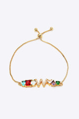 U to Z Zircon Bracelet W One Size Bracelets - Tophatter Daily Deals