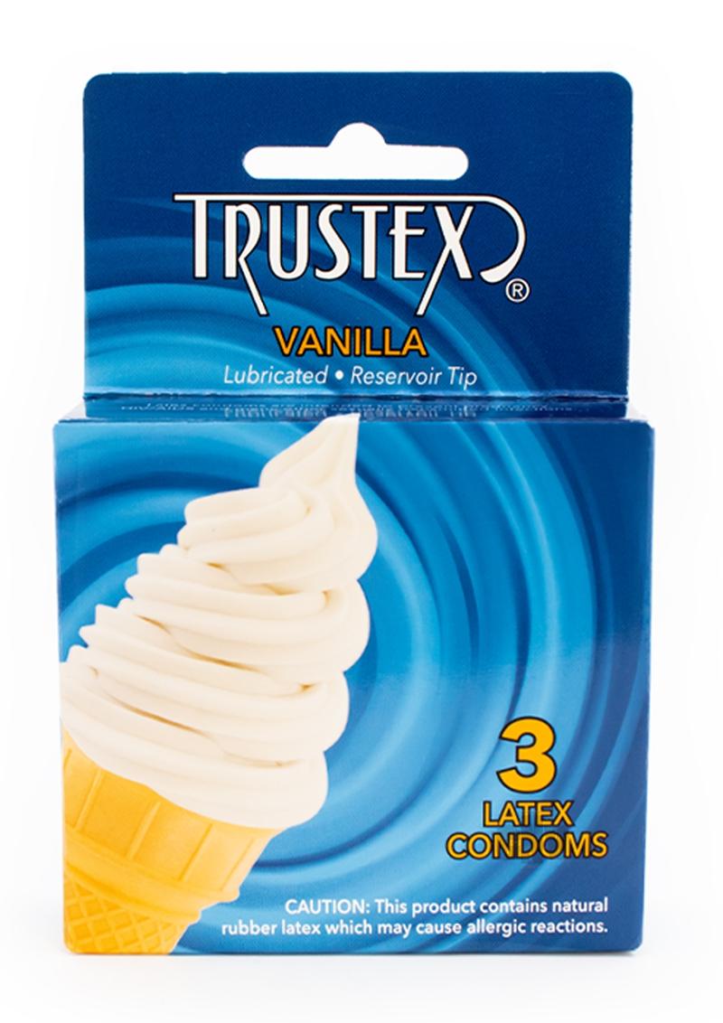 Vanilla Trustex Condom 3`s - Tophatter Daily Deals