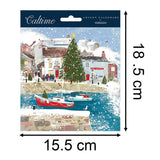 Harbour at Christmas Advent Calendar Greetings Card | Christmas Advent Calendar Advent Calendar - Tophatter Daily Deals