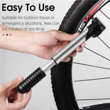 BIKING Portable Mini Bicycle Pum P Cycling Hand Air Pum P Ball Tire Inflator Schrader Presta Valve Road Bike Accessories 5 - Tophatter Daily Deals