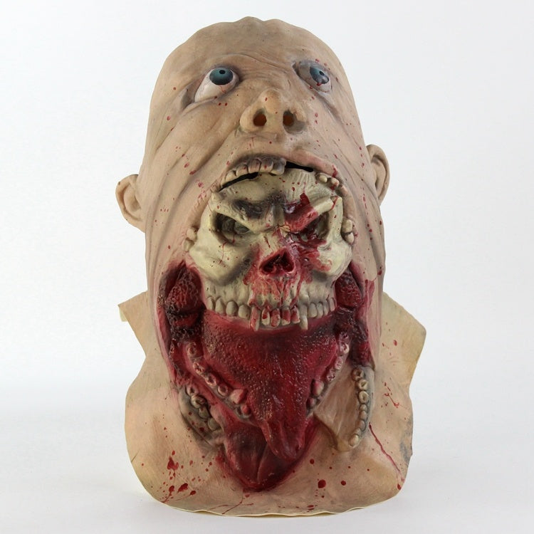Halloween Mask Latex Tentacle Horror Headgear Fall 2025 3 Style 3D Changing Face Moving Picture Frame - Tophatter Daily Deals