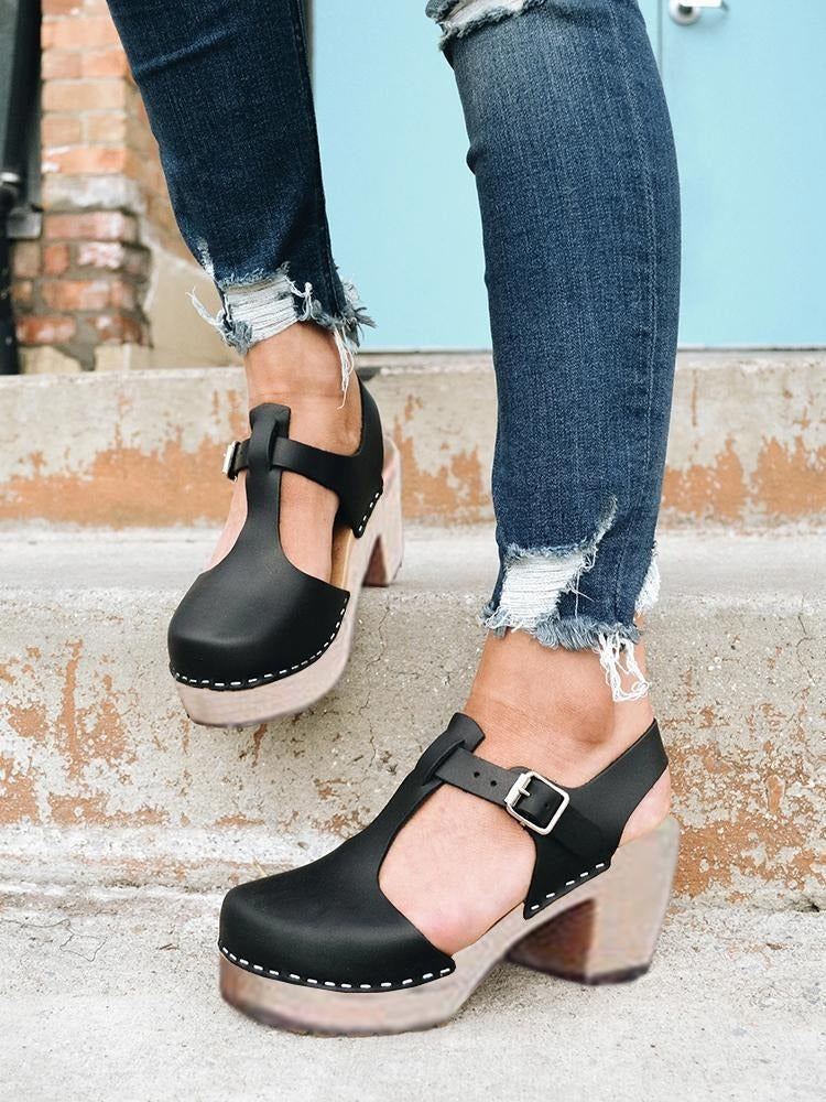 Block heel sandals women's shoes 0 - Tophatter Daily Deals