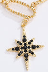 5-Piece Wholesale Star and Moon Rhinestone Alloy Necklace Necklaces - Tophatter Daily Deals