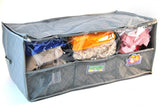 Bamboo charcoal non-woven clothes storage box 0 - Tophatter Daily Deals
