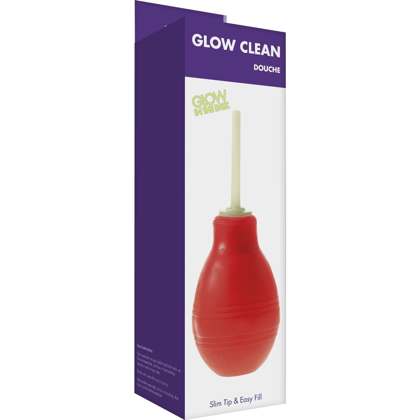 Kinx Glow Clean Anal Douche in Red Douche - Tophatter Daily Deals