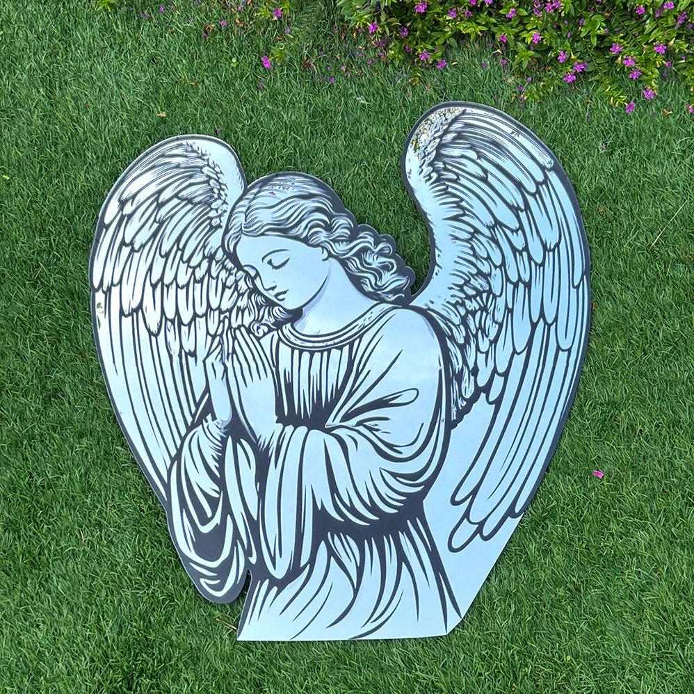 Christian Mirrors Angelic wings - Tophatter Daily Deals