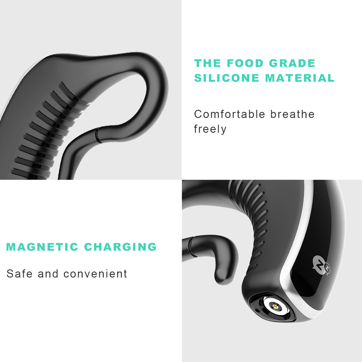 24 Hours Bluetooth Anti-snoring Device Charge Snore Earset Snore Stopper Sleeping Aid Snoring Analyzes Sleep Datas Good Sleep 5 - Tophatter Daily Deals