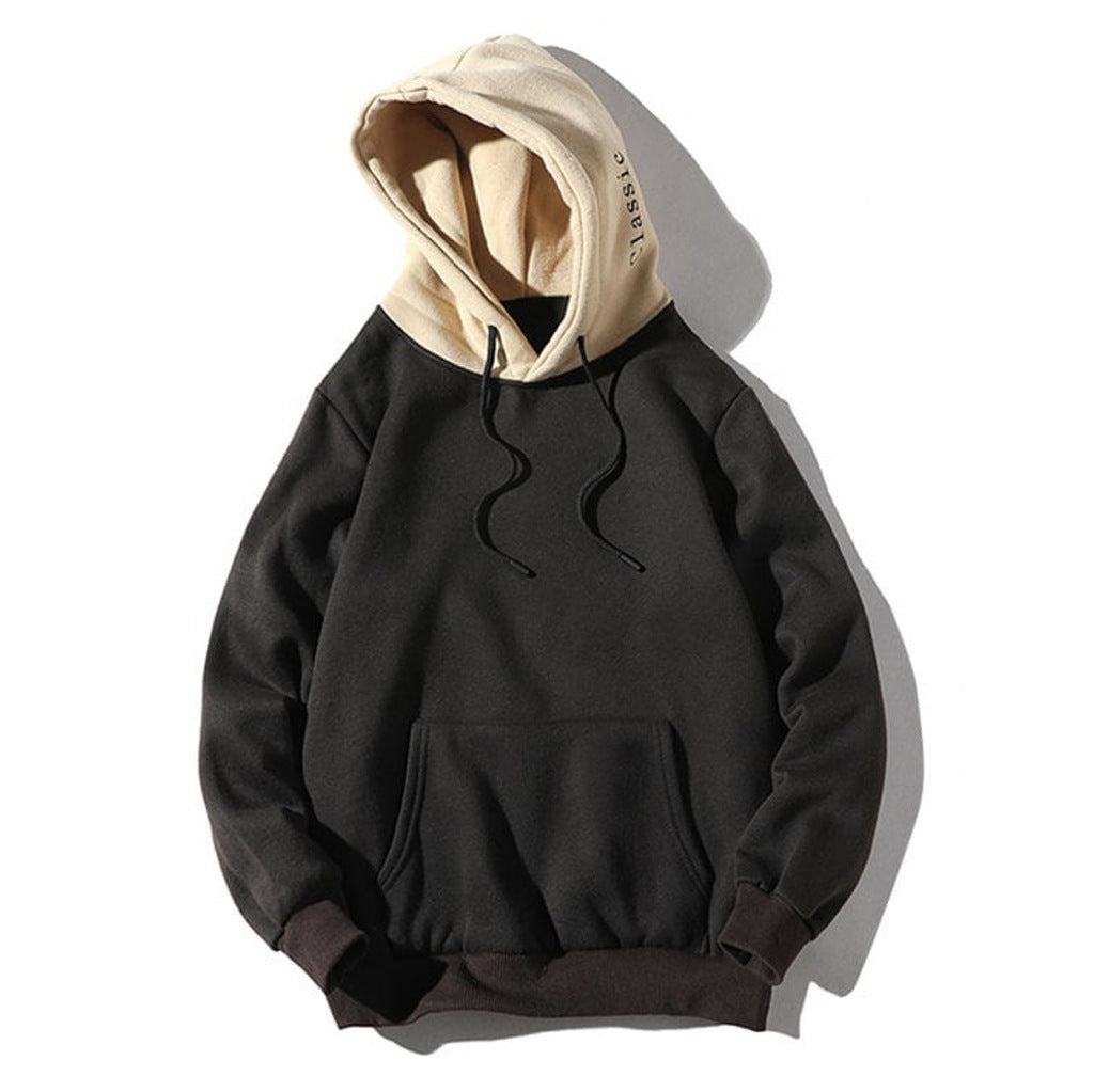 Warm Unisex Hoodie - Relaxed Kangaroo Pocket, Cotton Blend Black 3D Changing Face Moving Picture Frame - Tophatter Daily Deals