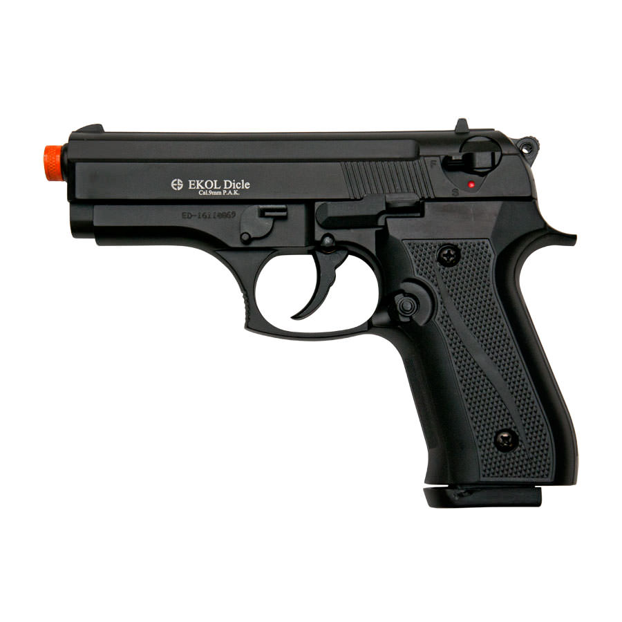 VCougar 8000 Front Firing Blank Gun - Black Finish - TOPHATTER'S ARMORY DEALS Collectible Weapons - Tophatter Daily Deals