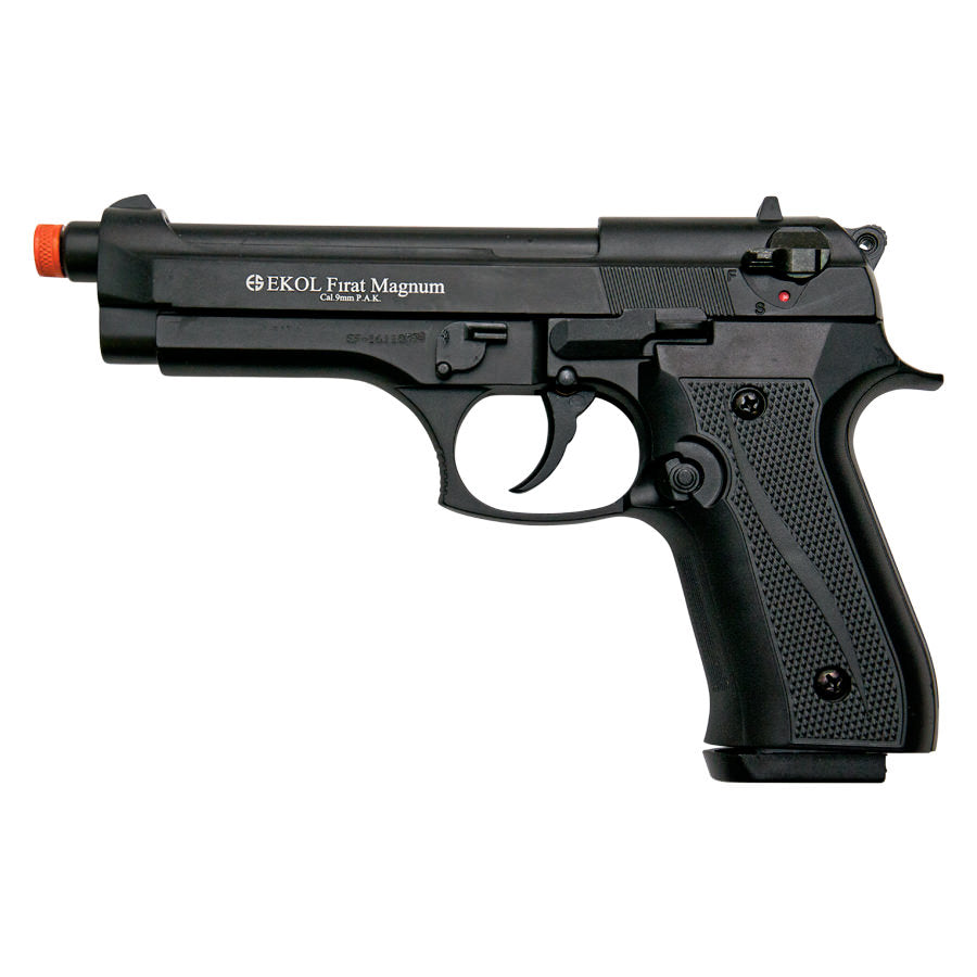 Firat Magnum V92F Blank Front Firing Replica Gun Black Finish - Tophatter's Army Products & Self Defense Collectible Weapons - Tophatter Daily Deals