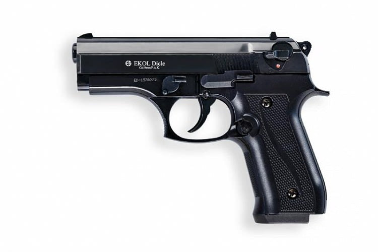 VCougar 8000 Front Fire Blank Flare Gun - Black Finish - Tophatter's Guns'N'Weapons Store Collectible Weapons - Tophatter Daily Deals