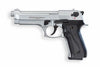 V92F Nickel Finish - Front Fire Blank Flare Gun - TOPHATTER'S ARMORY DEALS Collectible Weapons - Tophatter Daily Deals