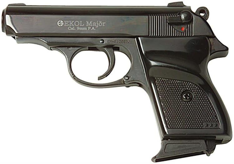 MVP Front Fire Blank Flare Gun - Black Finish - TOPHATTER'S ARMORY DEALS Collectible Weapons - Tophatter Daily Deals