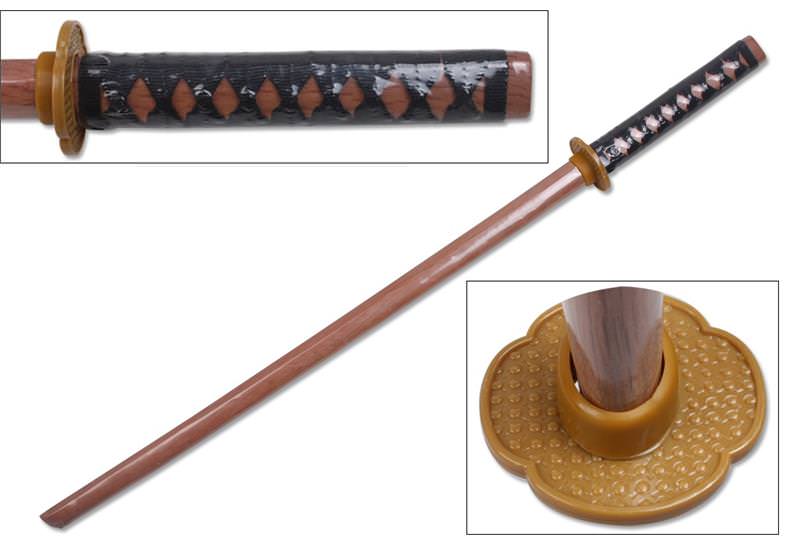 Natural Wood Training Martial Arts Practice Bokken Sword Collectible Weapons - Tophatter Daily Deals