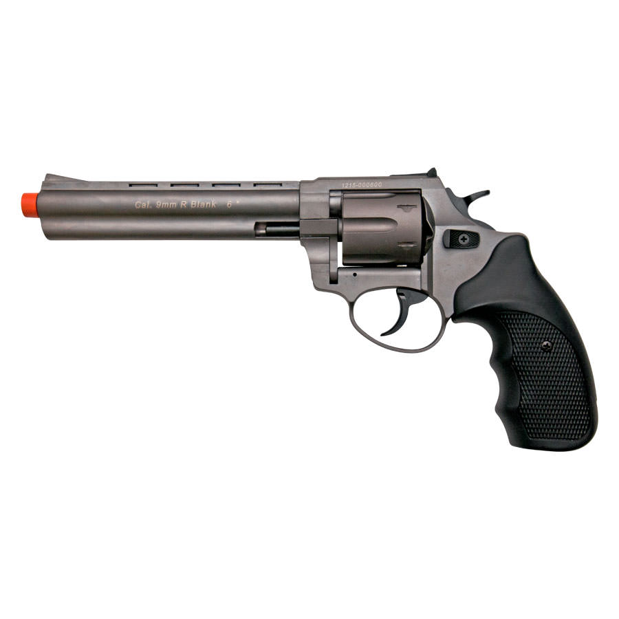 Stalker R1 6" Barrel Revolver Fume Finish - 9mm Zoraki Blank Firing Gun - TOPHATTER'S ARMORY DEALS Collectible Weapons - Tophatter Daily Deals