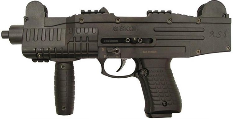 ASI - UZI Fully Automatic Front Fire Blank Machine Gun - TOPHATTER'S ARMORY DEALS Collectible Weapons - Tophatter Daily Deals