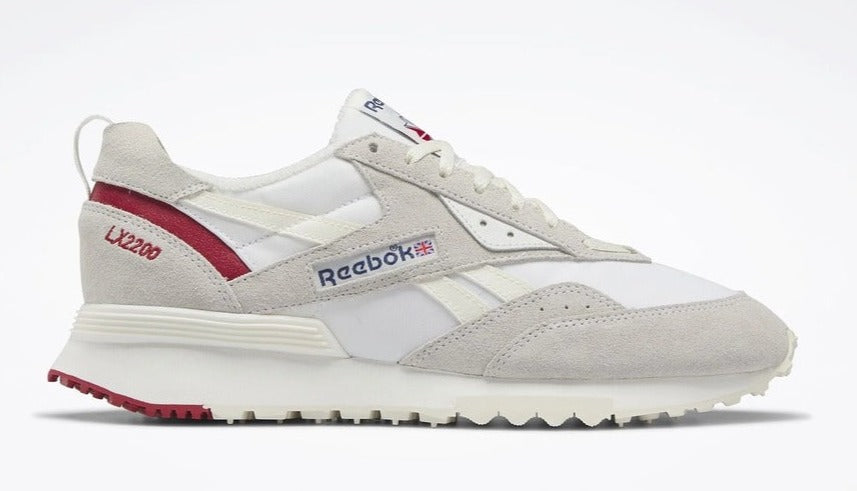 Reebok Men's Lx2200 Shoes - Ftwwht/Chalk/Flasrd Ftwwht Chalk Flasrd 5 Footwear - Tophatter Daily Deals