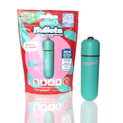 Bullets 4B Low Pitch Bass (Kiwi) > Vibrators > Mini Vibrators - Tophatter Daily Deals