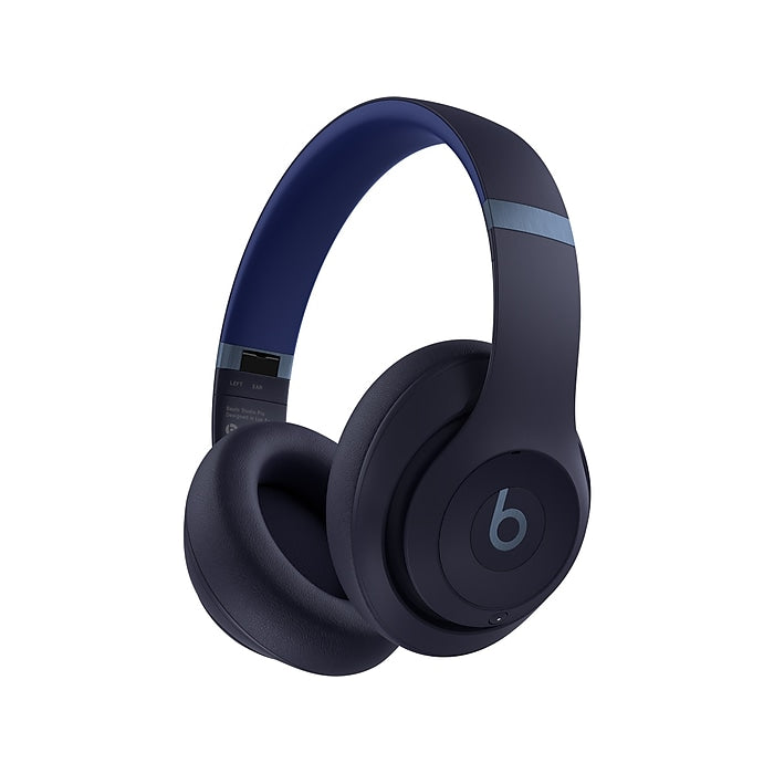 Beats by Dr. Dre - Beats Studio Pro Wireless Noise Cancelling Over-the-Ear Headphones - Navy Navy Headphones - Tophatter Daily Deals