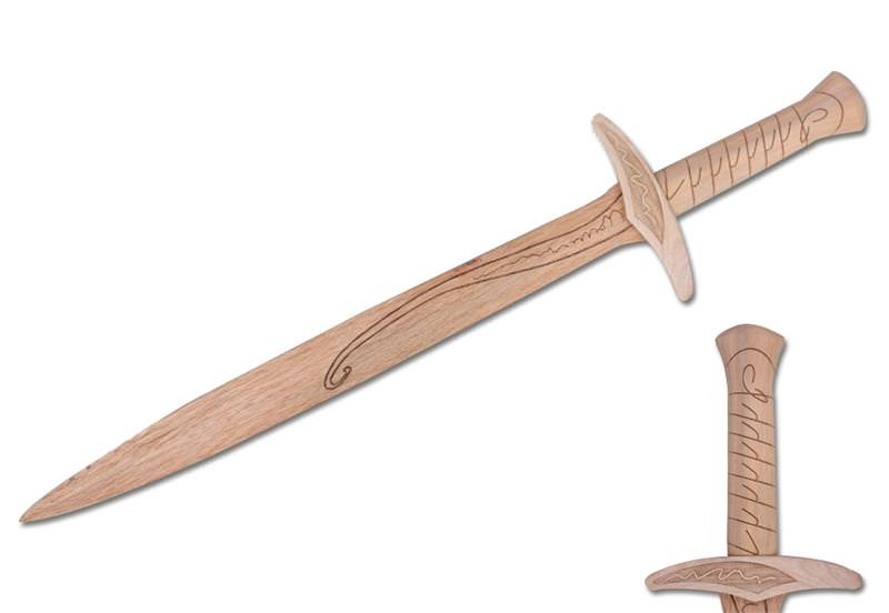 Pirate Wooden Practice Training Costume Movie Dagger Sword Collectible Weapons - Tophatter Daily Deals