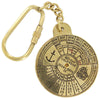 Nautical 40 Year Calendar Handmade Brass Keyring Keychain - TOPHATTER'S ARMORY DEALS Collectible Weapons - Tophatter Daily Deals