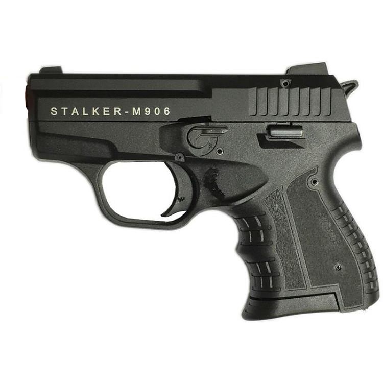 Stalker M906 Black Finish - 9mm Blank Firing Replica Zoraki Gun - Tophatter's Guns'N'Weapons Store Collectible Weapons - Tophatter Daily Deals