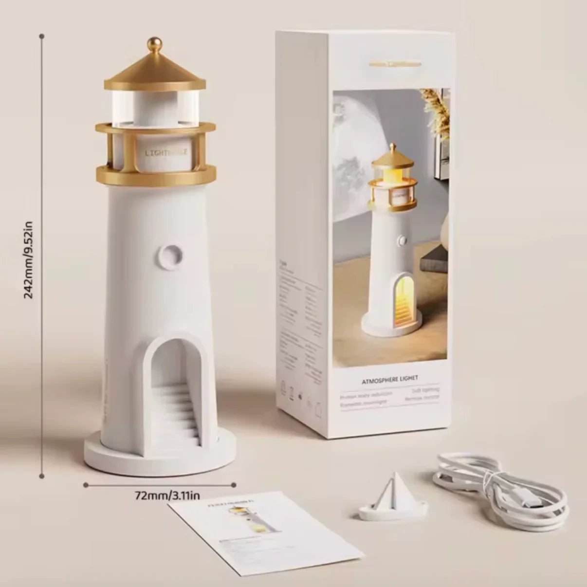 Lighthouse Lamp - Tophatter Daily Deals
