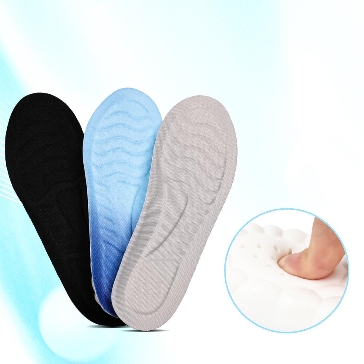 Best Comfort Insoles - 4D Cloud Technology Sports Insoles for Shoes Breathable Shock Absorption Cushion Sports & Outdoor - Tophatter Daily Deals