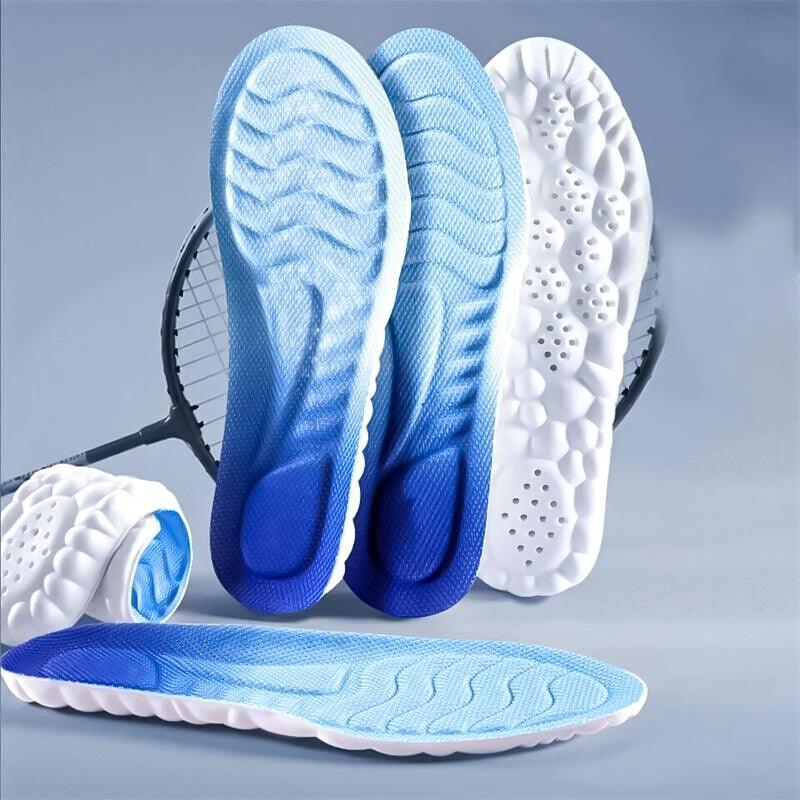 Best Comfort Insoles - 4D Cloud Technology Sports Insoles for Shoes Breathable Shock Absorption Cushion Sports & Outdoor - Tophatter Daily Deals