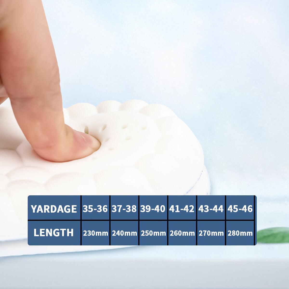 Best Comfort Insoles - 4D Cloud Technology Sports Insoles for Shoes Breathable Shock Absorption Cushion Sports & Outdoor - Tophatter Daily Deals