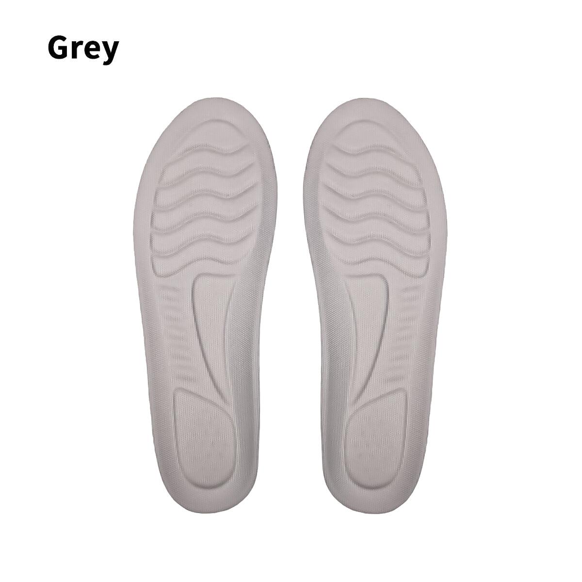 Best Comfort Insoles - 4D Cloud Technology Sports Insoles for Shoes Breathable Shock Absorption Cushion Grey Sports & Outdoor - Tophatter Daily Deals