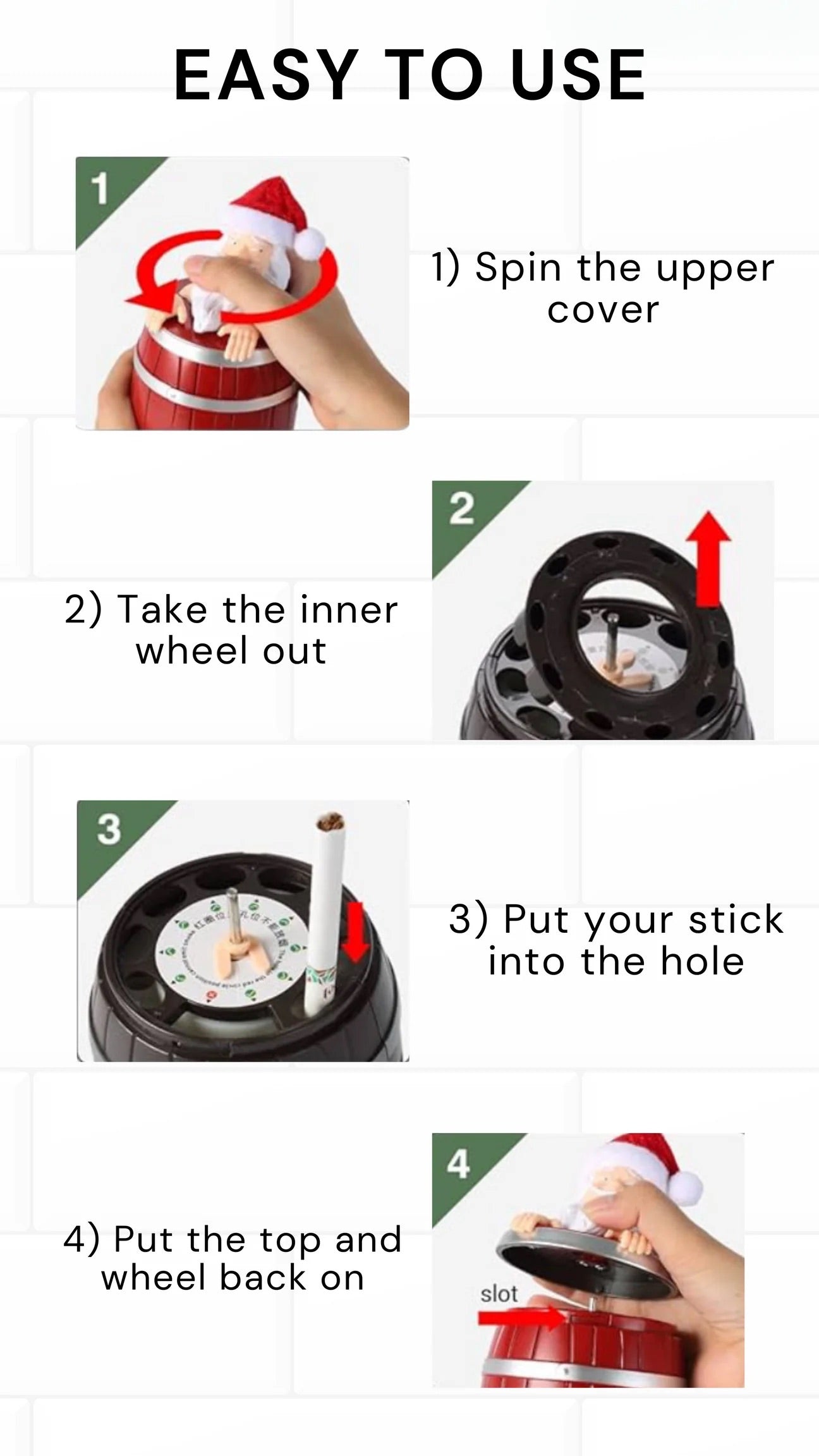 Santa Claus Dispenser - Tophatter Daily Deals