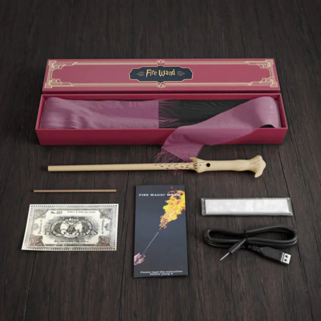 Harry Potter Wand That Shoots Fire Voldemort Wand Replica - Tophatter Daily Deals