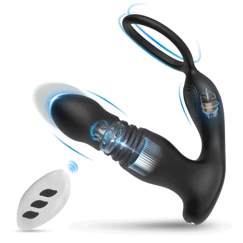 GURIN - Vibrations Thrusts Prostate Massager Anal Toys - Tophatter Daily Deals