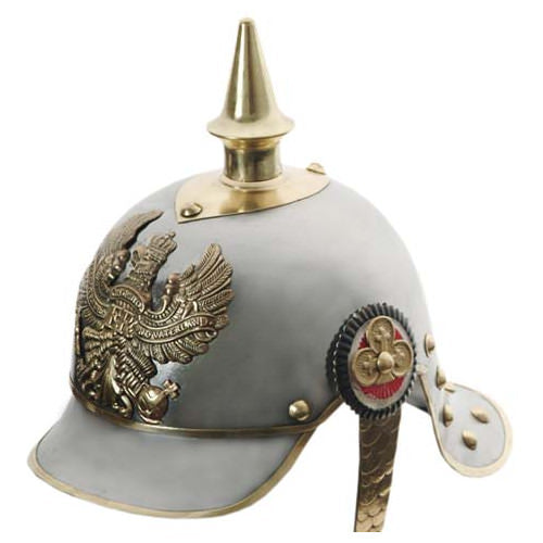 German Pickelhaube Military Helmet - Tophatter's Guns'N'Weapons Store Collectible Weapons - Tophatter Daily Deals