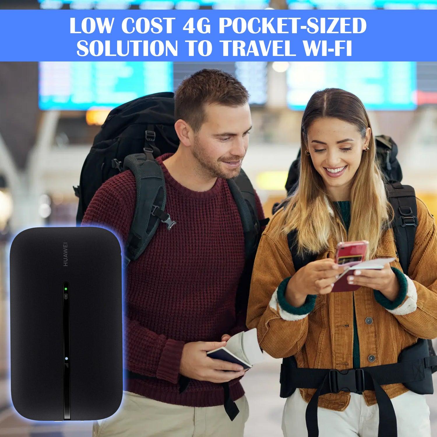 Portable Mobile Wifi - Super-Fast 4G 300 Mbps Travel Wi-Fi Hotspot CAT 6 Apparel & Accessories - Tophatter Daily Deals