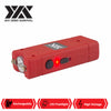DZS Ultra Mini Red Stun Gun Rechargeable With LED Light, Holster and KeyRing - Tophatter's Army Products & Self Defense Collectible Weapons - Tophatter Daily Deals
