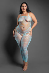 Dream of Me Footless Open Crotch Bodystocking (Light Blue) – Bodystocking > Clothes > Bodies and Playsuits - Tophatter Daily Deals