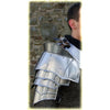 Steel Warrior Pauldrons Medieval Shoulder Functional Armor Set - Tophatter's Army Products & Self Defense Collectible Weapons - Tophatter Daily Deals