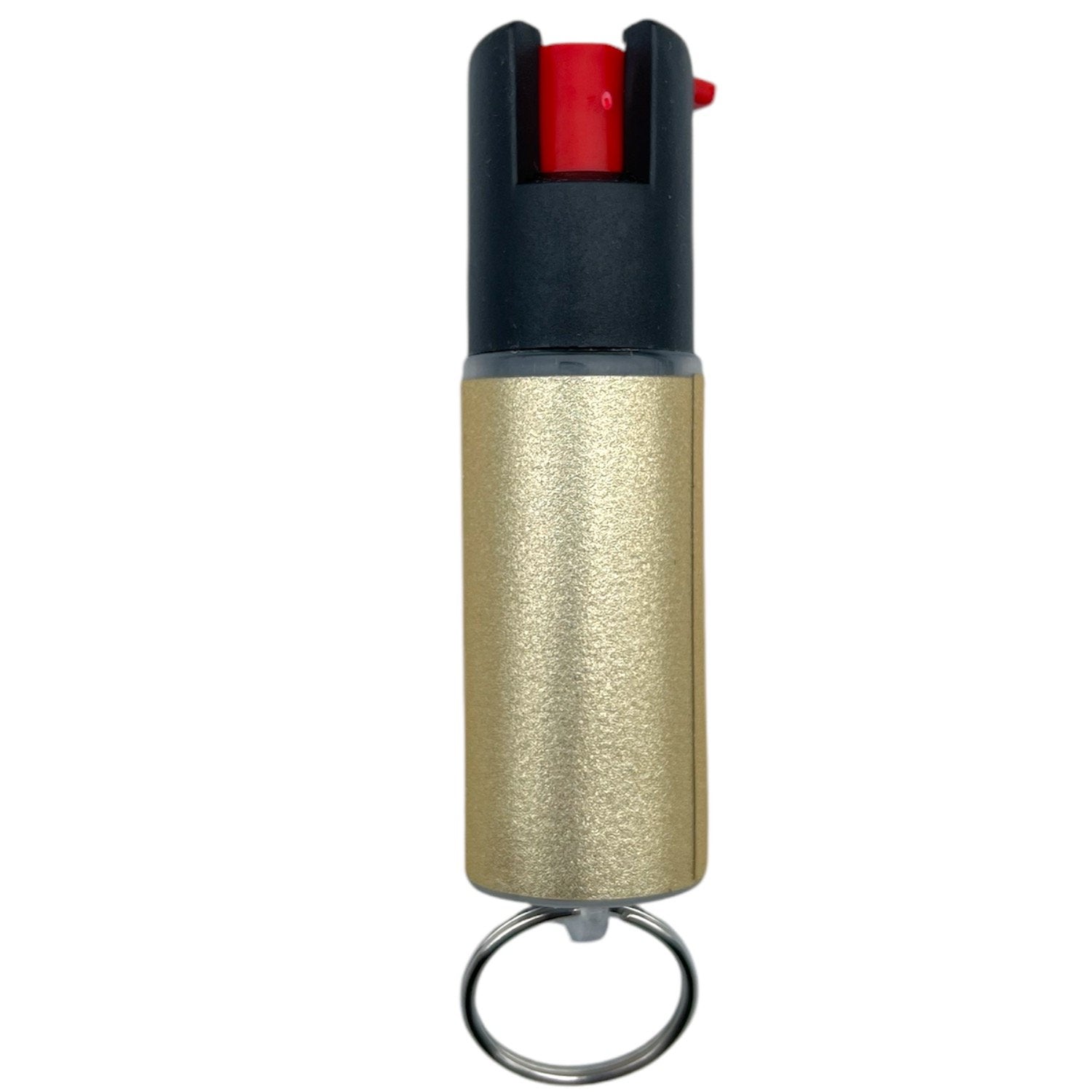 Golden Sparkle Keychain Pepper Spray for Self Defense - Safety Twist Top to Prevent Accident - TOPHATTER'S ARMORY DEALS Collectible Weapons - Tophatter Daily Deals