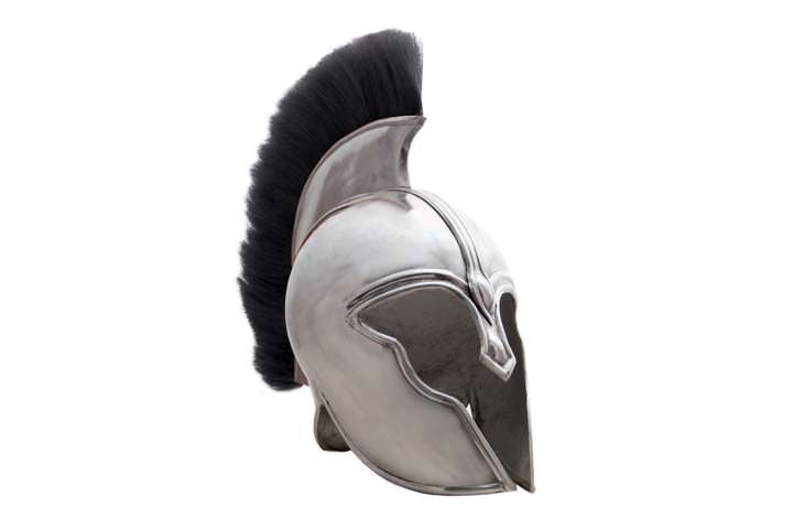 Achilles Troy Trojan Helmet - TOPHATTER'S ARMORY DEALS Collectible Weapons - Tophatter Daily Deals